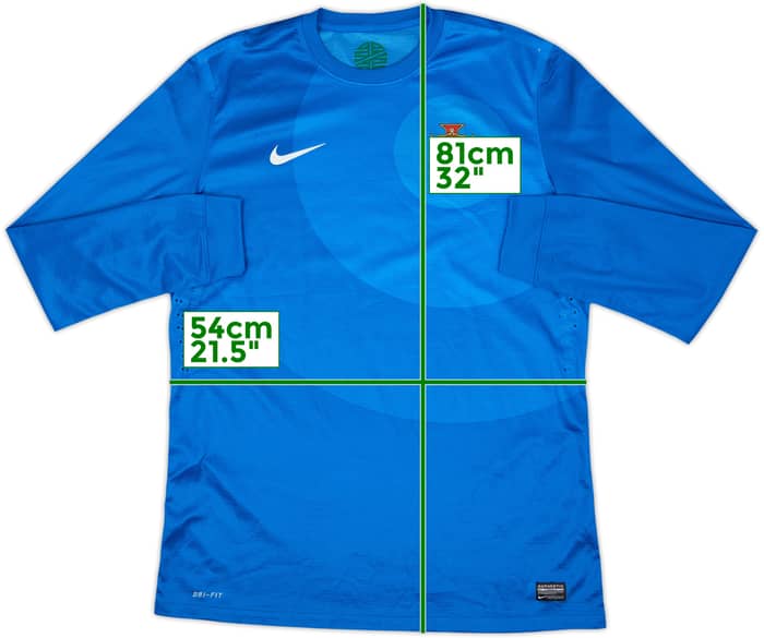 2012-13 Portugal Player Issue GK Shirt - 7/10 - (XL)