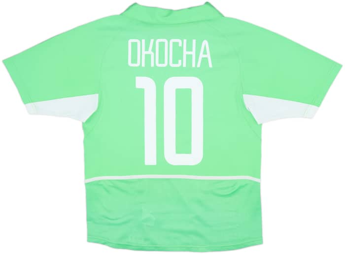 2002-04 Nigeria Home Shirt Okocha #10 - 10/10 - (S)