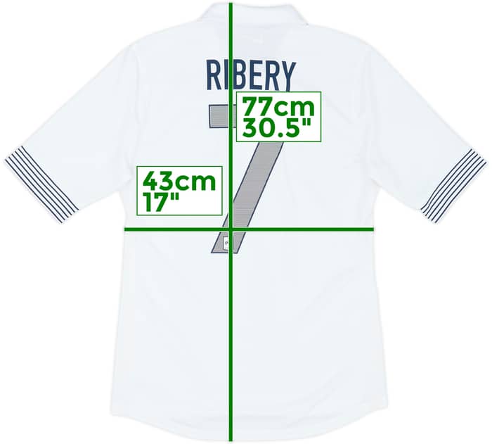 2012-13 France Player Issue Away Shirt Ribery #7 - 6/10 - (M)