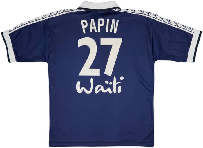 1996-97 Bordeaux Home Shirt Papin #27 - 8/10 - (XL)