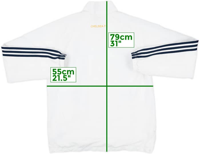 2010-11 Chelsea adidas Track Jacket - 7/10 - (M/L)