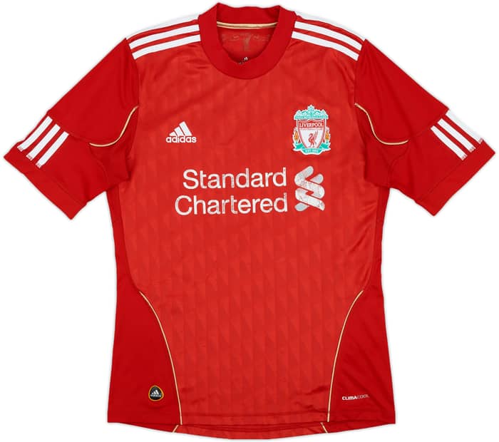 2010-12 Liverpool Home Shirt Spearing #20 - 5/10 - (XL.Boys)