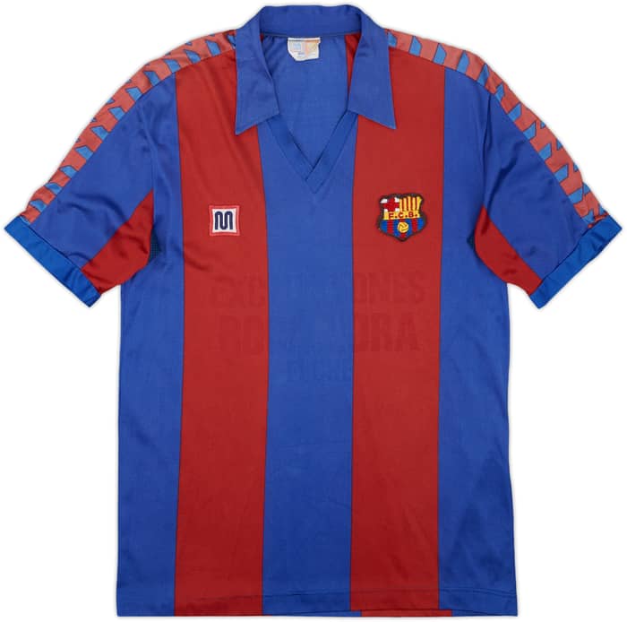 1984-89 Barcelona Home Shirt - 5/10 - (M)