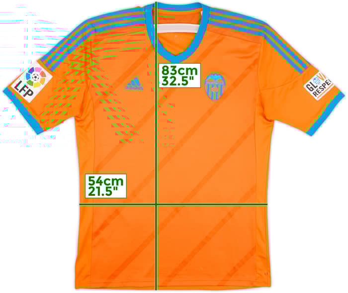 2014-16 Valencia Away Shirt - 8/10 - (XL)