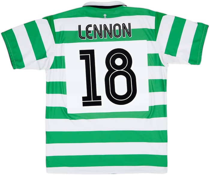 2004-05 Celtic Home Shirt Lennon #18 - 6/10 - (L)