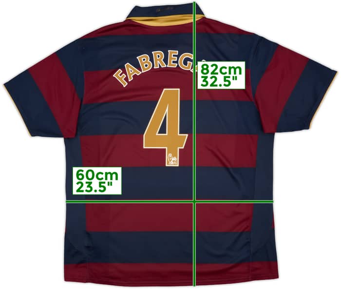 2007-08 Arsenal Third Shirt Fabregas #4 - 8/10 - (XL)