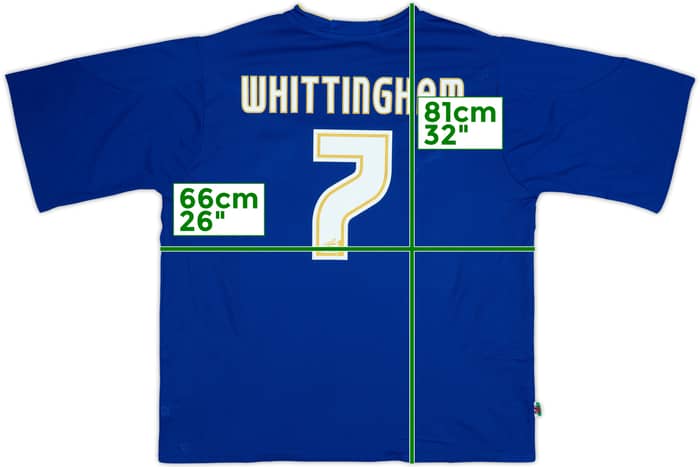 2010-11 Cardiff Home Shirt Whittingham #7 - 6/10 - (4XL)