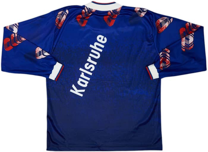 1994-95 Karlsruher Away L/S Shirt - 8/10 - (M)