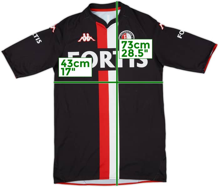 2007-08 Feyenoord Away Shirt Sahin #17 - 8/10 - (S)