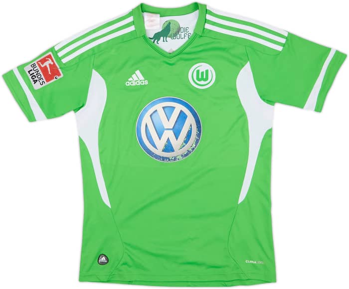 2011-12 Wolfsburg Home Shirt Hasebe #13 - 5/10 - (L.Boys)