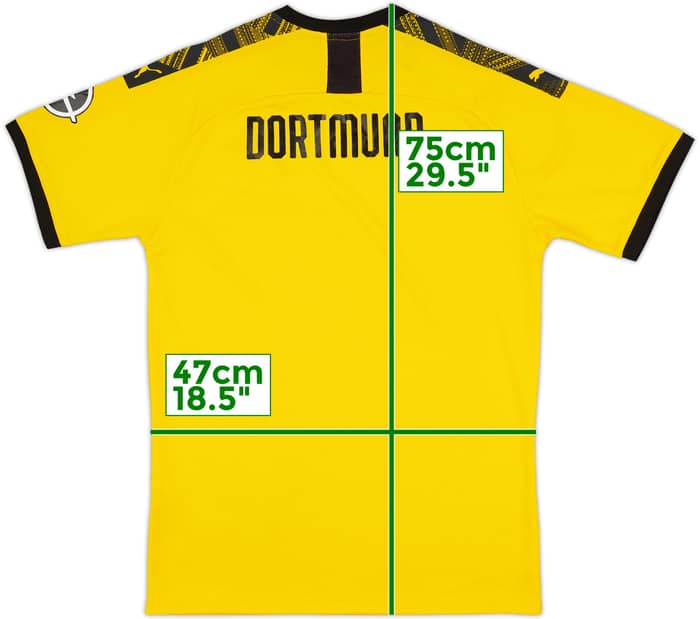 2019-20 Borussia Dortmund Home Shirt - 8/10 - (M)