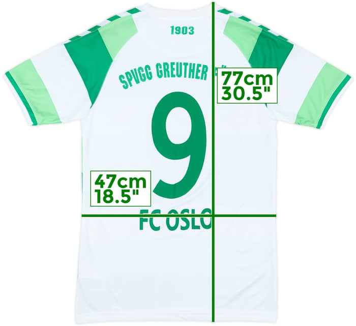 2014-16 Greuther Furth Home Shirt FC Oslo #9 - 9/10 - (S)