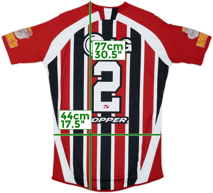2005-06 Sao Paulo Away Shirt #2 - 7/10 - (M)