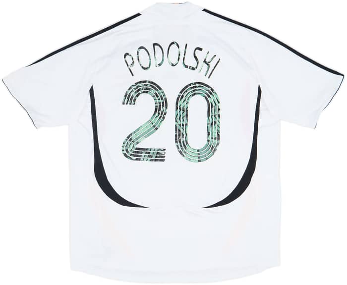 2005-07 Germany Home Shirt Podolski #20 - 4/10 - (XXL)