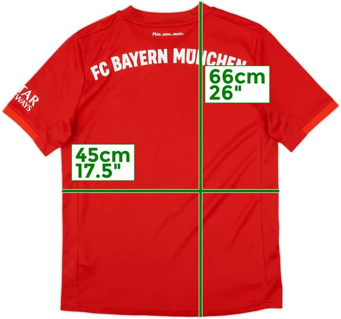 2019-20 Bayern Munich Home Shirt - 10/10 - (L.Boys)