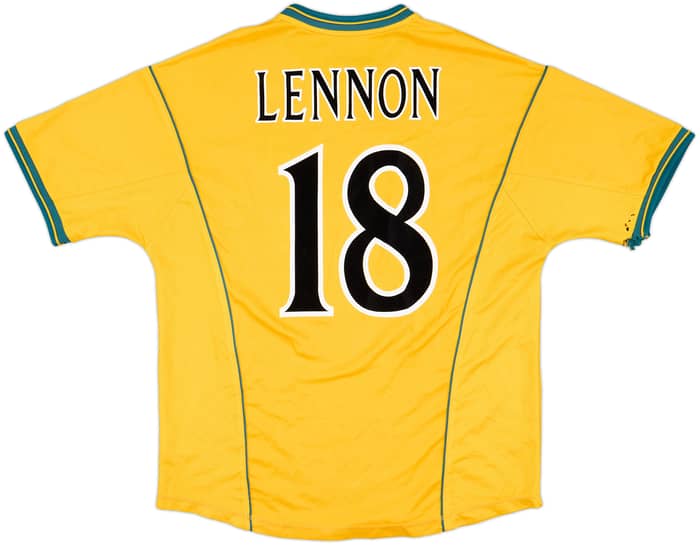 2000-02 Celtic Away Shirt Lennon #18 - 5/10 - (XL)