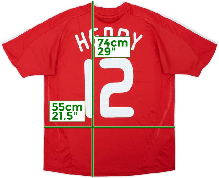 2007-08 France Away Shirt Henry #12 - 6/10 - (L)