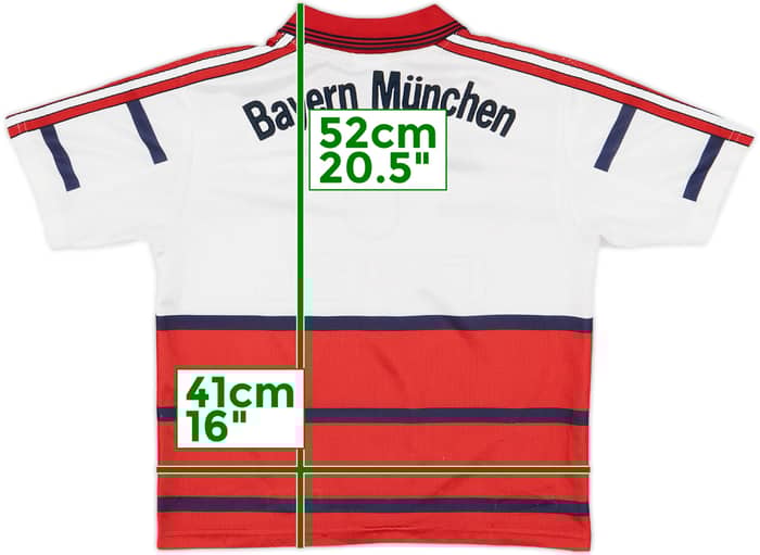 1998-00 Bayern Munich Away Shirt - 7/10 - (M.Boys)