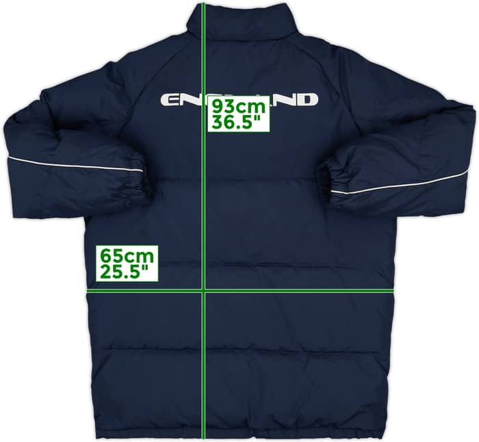 2007-09 England Umbro Padded Bench Coat - 10/10 - (XL)