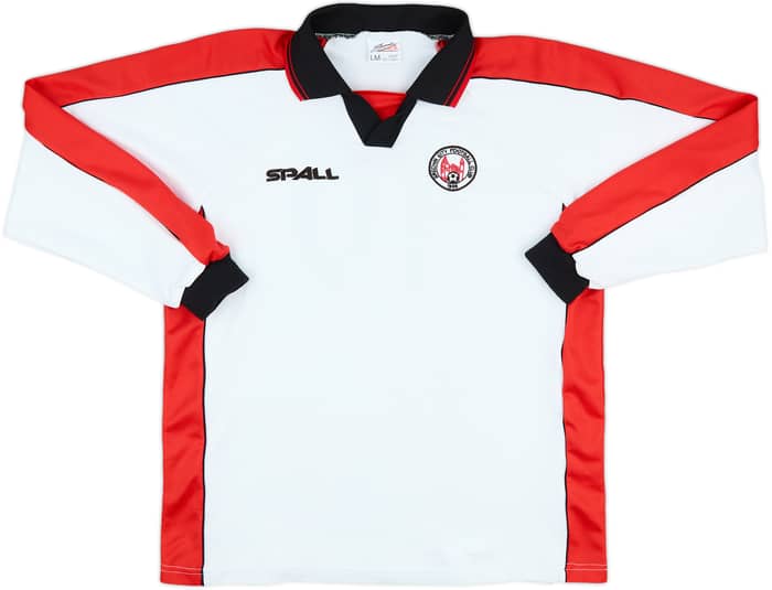 2000-01 Brechin City Match Issue Away L/S Shirt #10