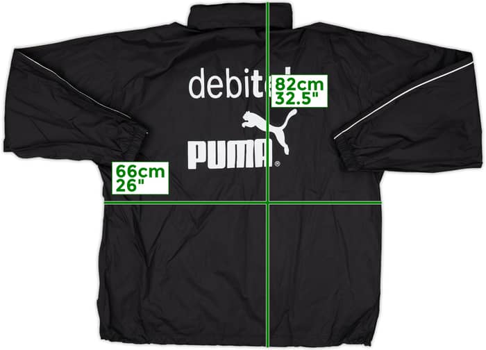 2003-04 Stuttgart Puma Hooded Rain Jacket - 7/10 - (XL)