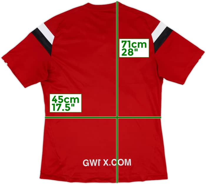 2014-15 Swansea adizero Training Shirt - 6/10 - (M)