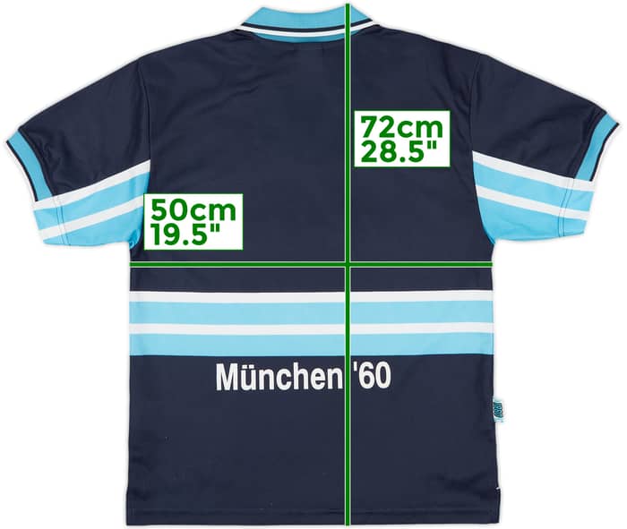 1997-98 1860 Munich Away Shirt - 8/10 - (S)