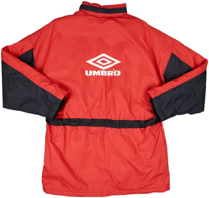 1994-95 Ajax Umbro Padded Bench Coat - 9/10 - (M)