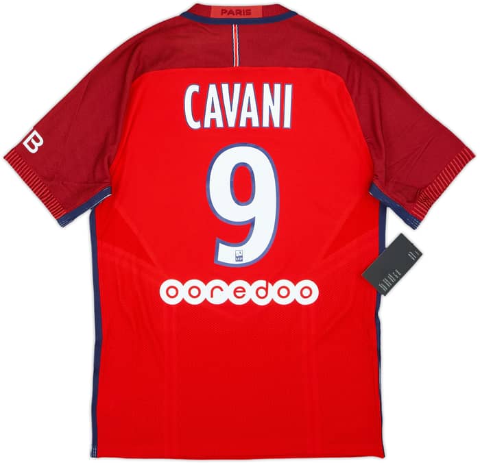 2016-17 Paris Saint-Germain Authentic Away Shirt Cavani #9 (M)