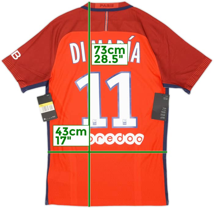 2016-17 Paris Saint-Germain Authentic Away Shirt Di Maria #11 (S)