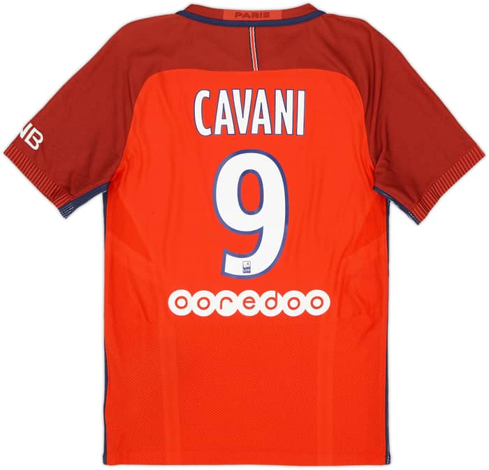 2016-17 Paris Saint-Germain Authentic Away Shirt Cavani #9 (S)