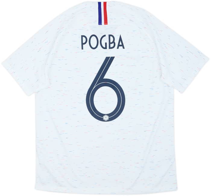 2018 France Away Shirt Pogba #6 - 9/10 - (L)