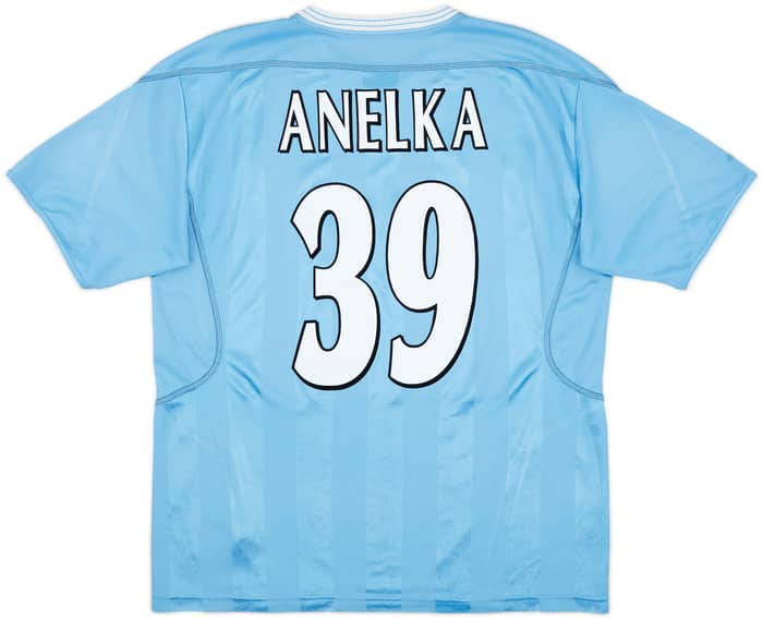 2003-04 Manchester City Home Shirt Anelka #39 - 6/10 - (L)