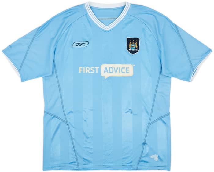 2003-04 Manchester City Home Shirt Anelka #39 - 6/10 - (L)