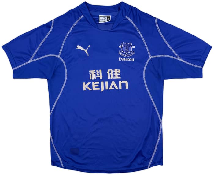 2002-03 Everton Home Shirt Rooney #18 - 9/10 - (L)