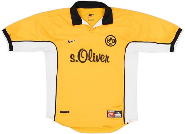 1998-00 Borussia Dortmund Home Shirt - 7/10 - (XL.Boys)