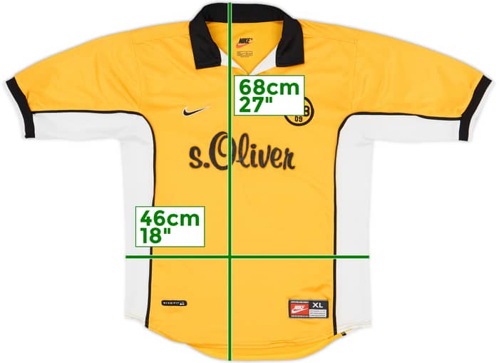 1998-00 Borussia Dortmund Home Shirt - 7/10 - (XL.Boys)