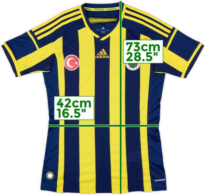 2014-15 Fenerbahce Home Shirt - 9/10 - (S)
