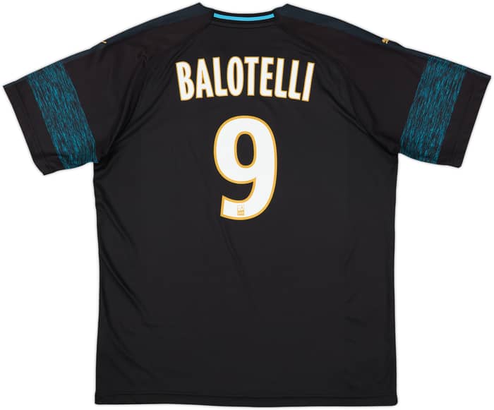 2018-19 Olympique Marseille Away Shirt Balotelli #9 - 10/10 - (XL)