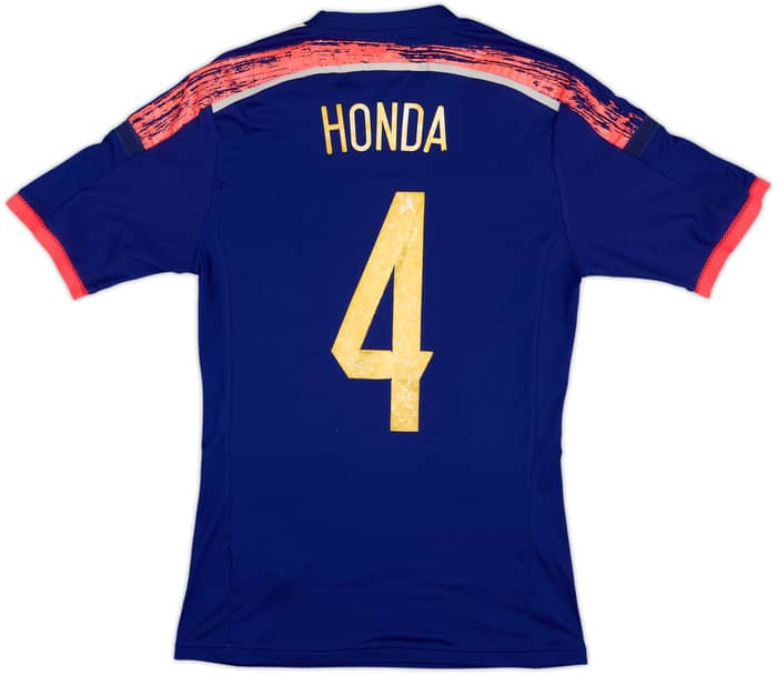 2013-15 Japan Home Shirt Honda #4 - 4/10 - (S)