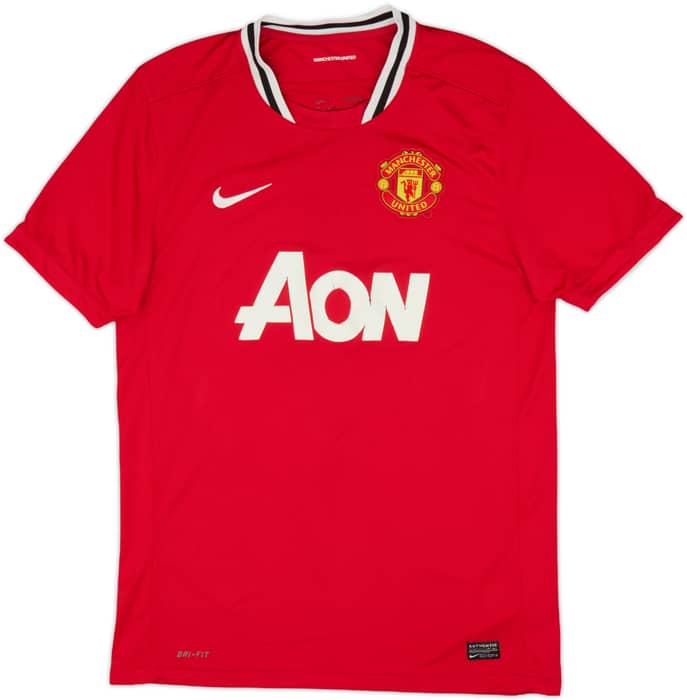 2011-12 Manchester United Home Shirt Rooney #10 - 6/10 - (L)