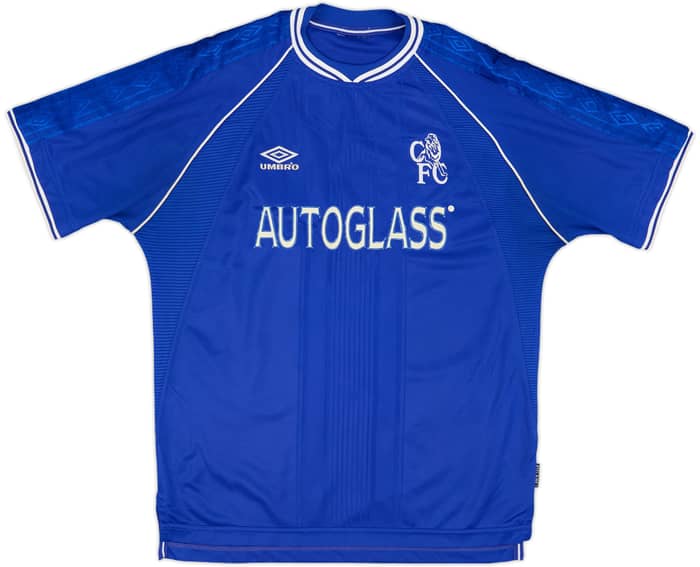 1999-01 Chelsea Home Shirt Desailly #6 - 6/10 - (XL)