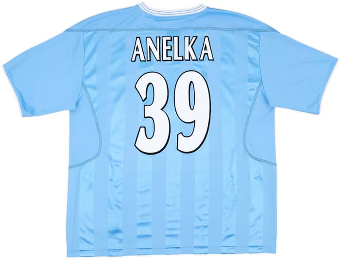 2003-04 Manchester City Home Shirt Anelka #39 - 8/10 - (XL)
