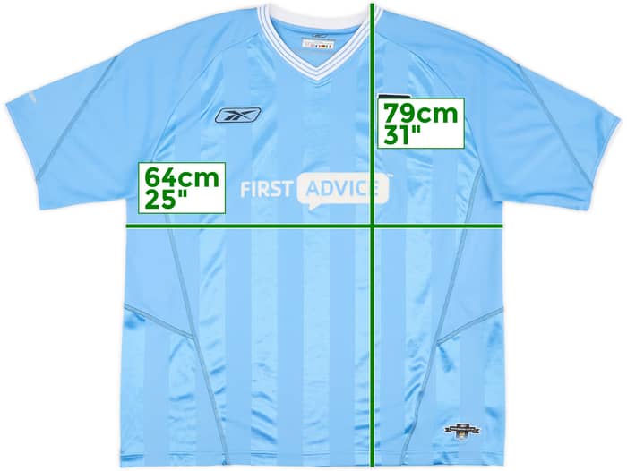 2003-04 Manchester City Home Shirt Anelka #39 - 8/10 - (XL)