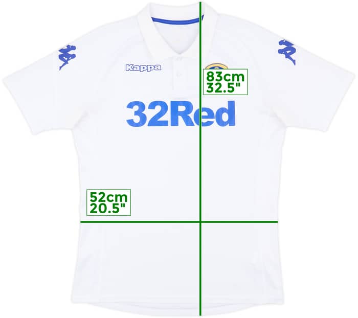 2016-17 Leeds United Home Shirt - 7/10 - (XL)