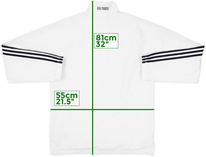 2010-11 Real Madrid adidas Track Jacket - 7/10 - (M)