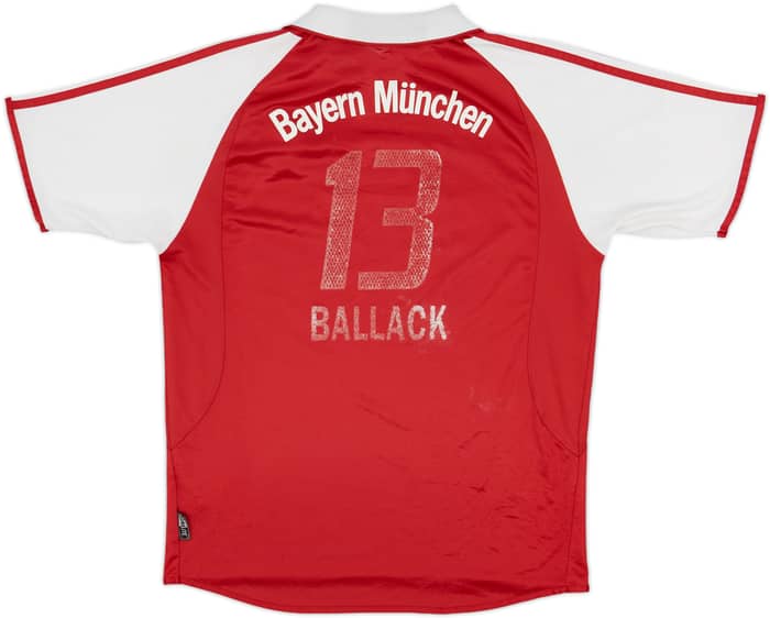 2003-04 Bayern Munich Home Shirt Ballack #13 - 4/10 - (XL.Boys)