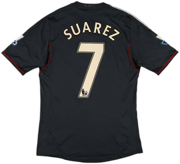 2011-12 Liverpool Away Shirt Suarez #7 - 4/10 - (S)