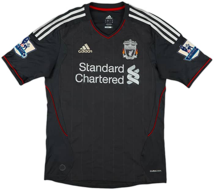 2011-12 Liverpool Away Shirt Suarez #7 - 4/10 - (S)
