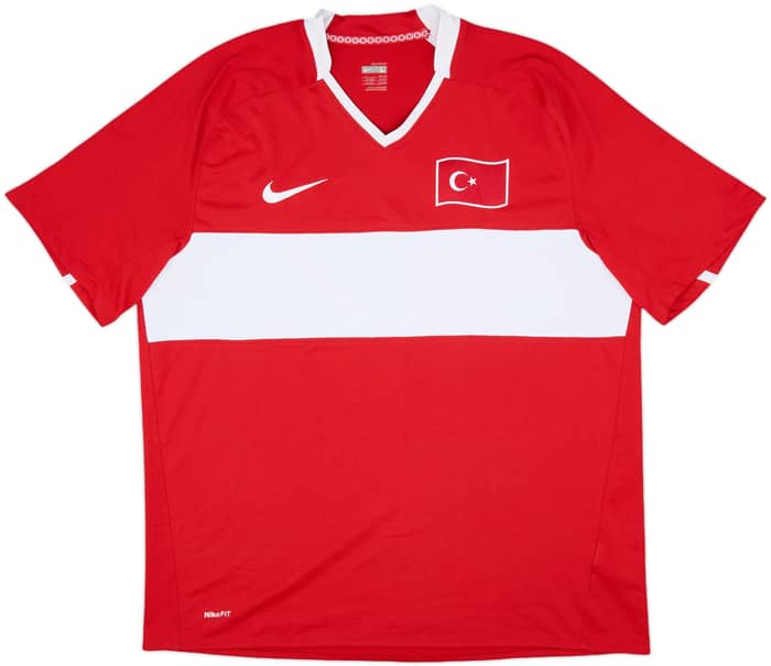2008-10 Turkey Home Shirt - 8/10 - (L)